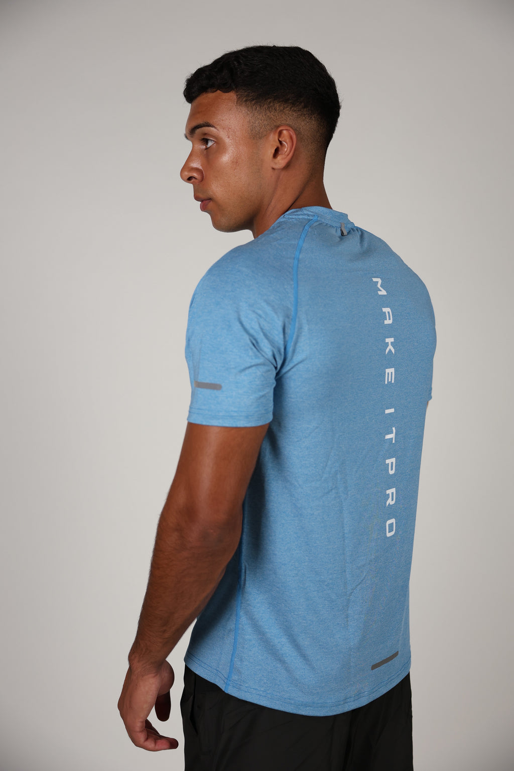 MakeItPro Training T-Shirt - Aqua